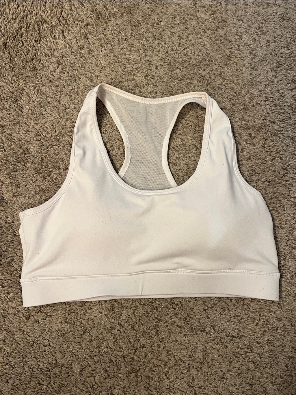 Amazon White Racerback Sports Bra  Amazon